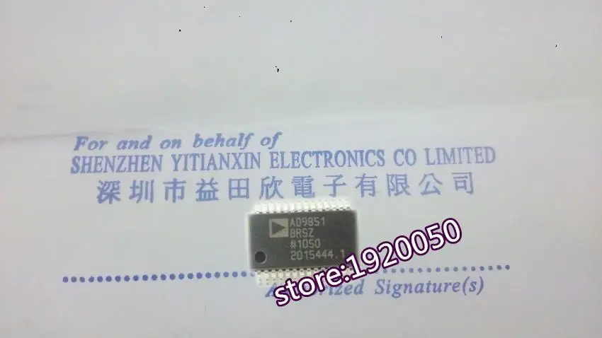 

AD9851 AD9851BRSZ AD9851 проверка качества магазина!