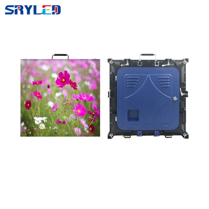 Крытый Прокат светодиодный экран P6 литье под давлением алюминиевый шкаф