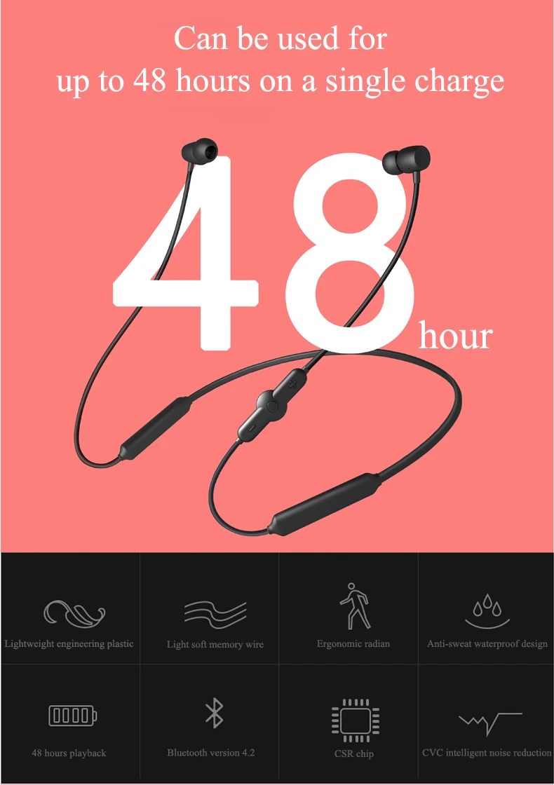 Q5 sport wireless bluetooth earphone earbuds for mobile phones Headset with microphone Heavy bass audifonos fone de ouvido