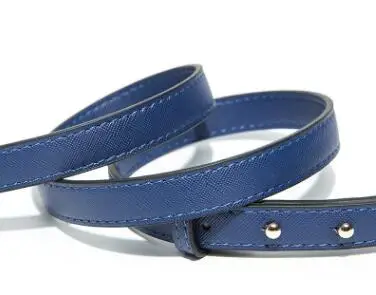 Blue IMIDO 98-110 см длинный ремень для сумки для женщин Замена через плечо ремешки сумка ремень из искусственной кожи сумки аксессуары STP148 - Цвет: Blue