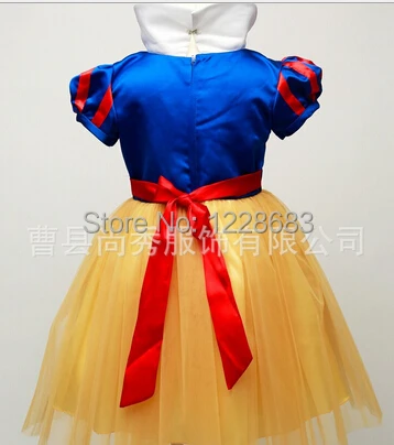 Новинка весна лето фэнтезийное платье Branca De Neve для детей и девочек фантазия