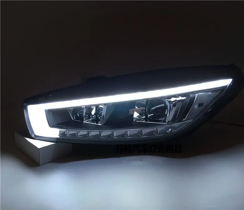 Фетт фары автомобиля укладки головная лампа подходит для Chevrolet Cruze 2015