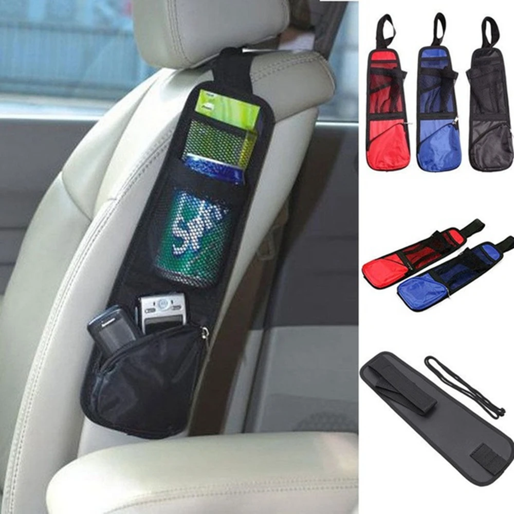 

Durable Car Seat Side Storage Organizer Interior Multi-Use Styling Bag Pocket
