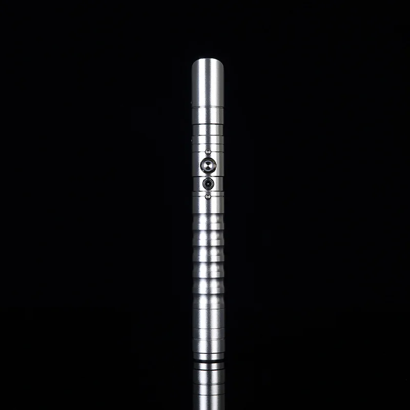 Silver Handle 100 см, 11 цветов, переменный RGB светильник, светящийся, звучащий, джедай, ситх, Люк, сила, светильник, саблей, косплей, дуэлинговый меч, игрушки - Цвет: Silver Handle