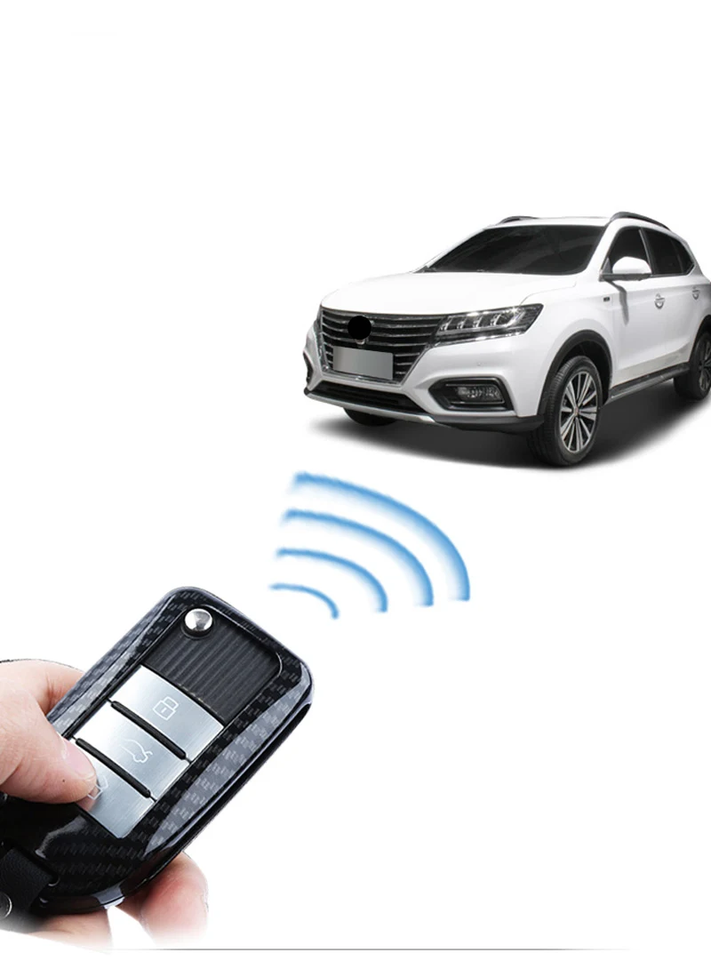 Классический цинковый сплав чехол для ключа автомобиля для Roewe RX5 год для MG ZS 3 кнопки авто ключ Защита оболочки брелок