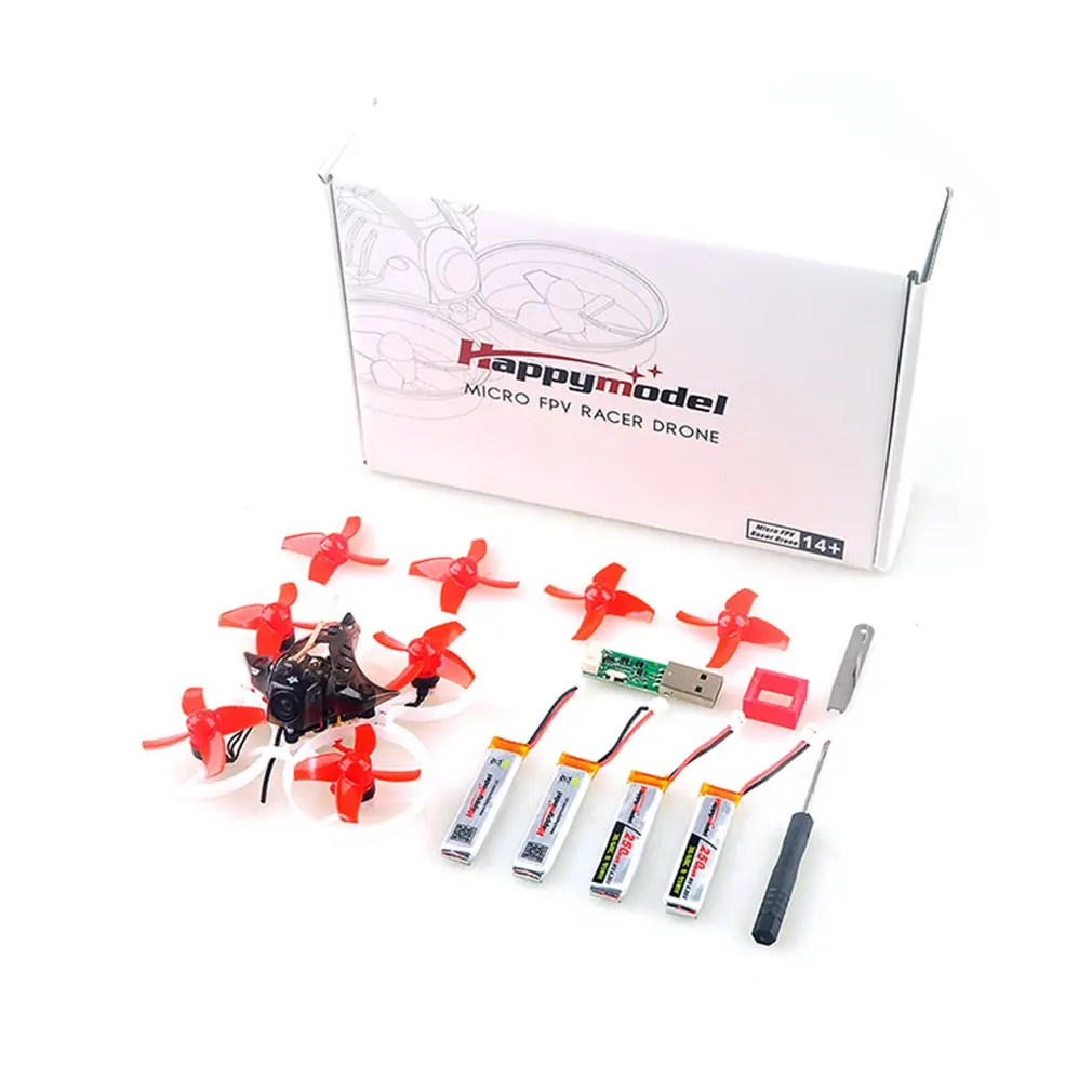 Happymodel Mobula7 75 мм Мини Crazybee F3 Pro OSD 2 S Whoop Радиоуправляемый гоночный Дрон с видом от первого лица Квадрокоптер с дистанционным управлением и обновления BB2 ESC 700TVL с управлением от первого лица