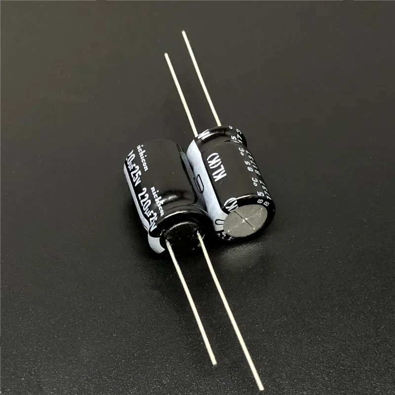 30 шт. 220мкФ 25В NICHICON KL 10х16мм 25V220uF низкая утечка тока Алюминиевый электролитический