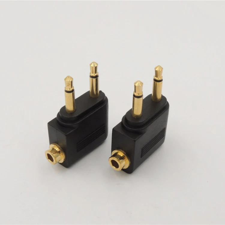 Переходник для наушников с двумя моно штекерами 1/8 дюйма 3 5 мм|adapter rj45|connector bootconnector
