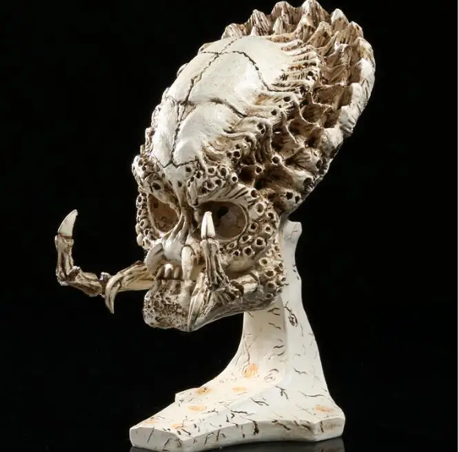 Череп Хищника модель 1: 1 Alien vs predator украшения дома | Канцтовары для офиса и