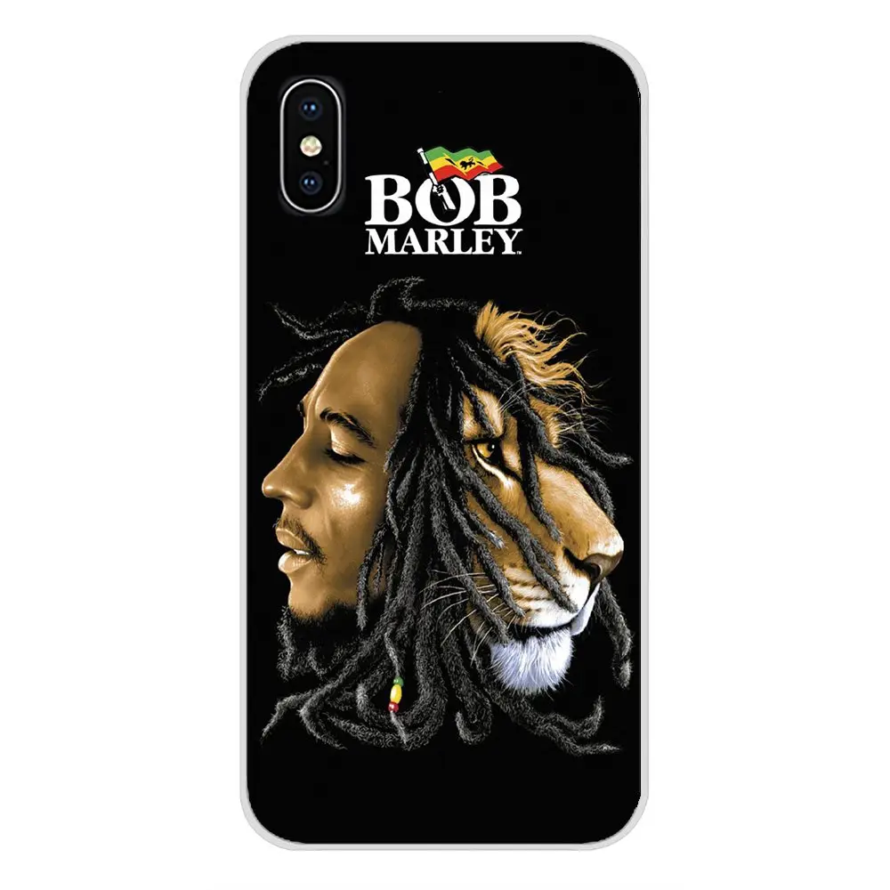 Чехлы для мобильного телефона Bob Marleys Lion Rasta Reggae Xiaomi Redmi 4A S2 Note 3 3S 4 4X 5 Plus 6 7 6A Pro Pocophone
