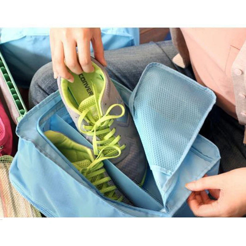 Из нейлоновой сетки для путешествий косметичка портативная водонепроницаемая