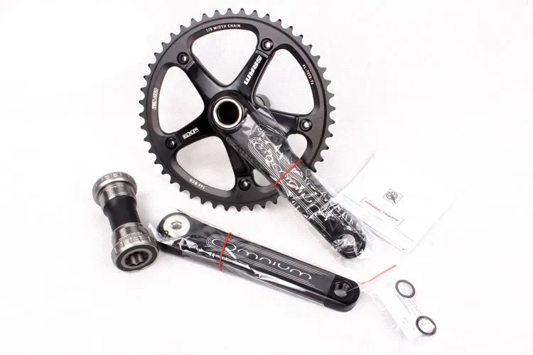 С фиксированной передачей и цепным колесом/sram omnium crank с 48 T/велосипедным приводом и цепным колесом