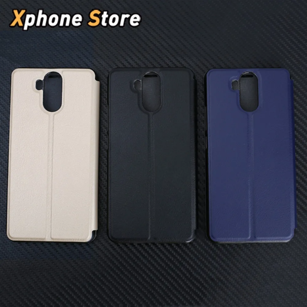 OCUBE для Ulefone Power 3 Весенняя текстура горизонтальный откидной кожаный чехол с