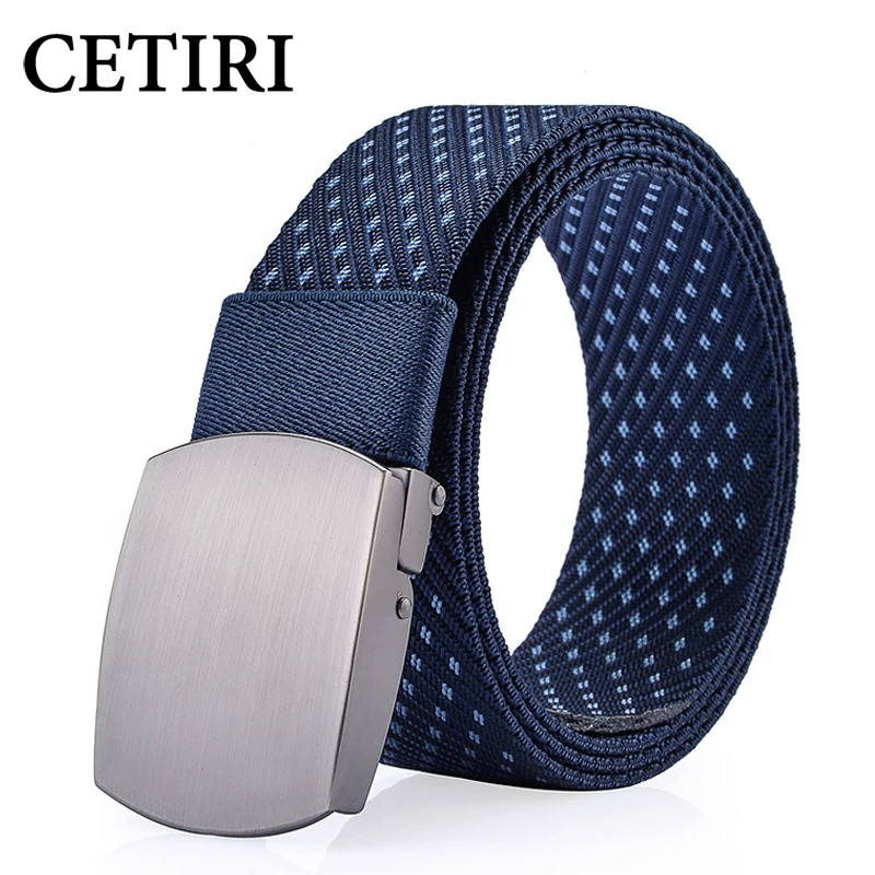 

CETIRI 3.7cm High Quality Automatic Buckle Nylon Belt Male Spot Tactical Belt Mens Military Waist Canvas Belts Cummerbunds