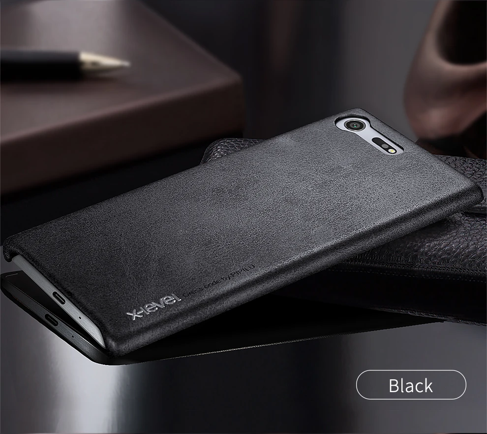 Чехол X-level из искусственной кожи для Sony Xperia X performance XA XZ Z3 Z5 XZ2 XZ3 Premium XA1 XA2 Plus coque XZ1