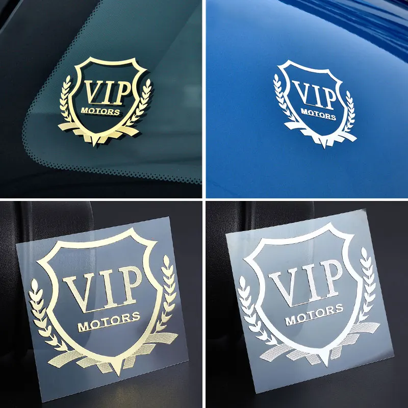 Vip-наклейки и наклейки для автомобиля отражающая эмблема корпус окна авто Декор