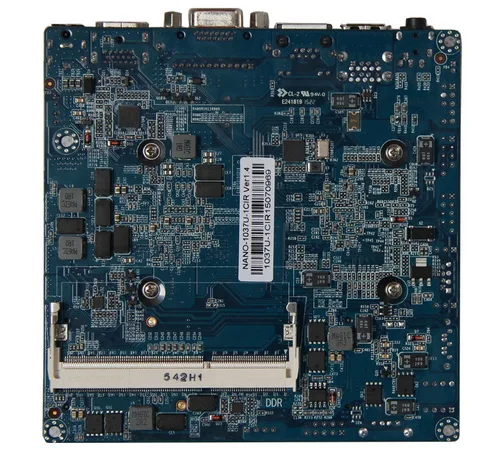 2HCIPC M4103 1 Nano ITX 1037 1ICR C1037 + NM70 материнская плата 12*12 см МБ VGA HDMI работающего на