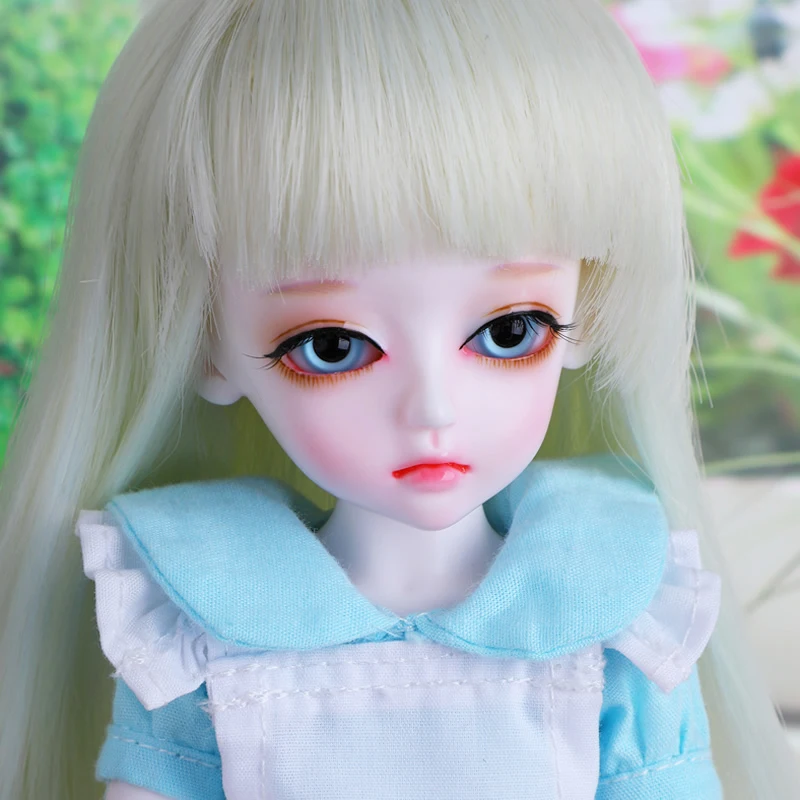 

Полный комплект 1/6 BJD кукла BJD/SD Милая медовая дельф Hanael Смола шарнирная кукла для девочки подарок на день рождения Бесплатная доставка