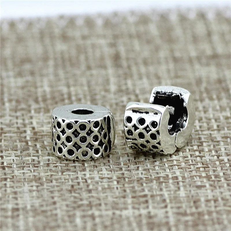 Защитные пробки из сплава покрытые бусинами подходят для браслетов в стиле pan