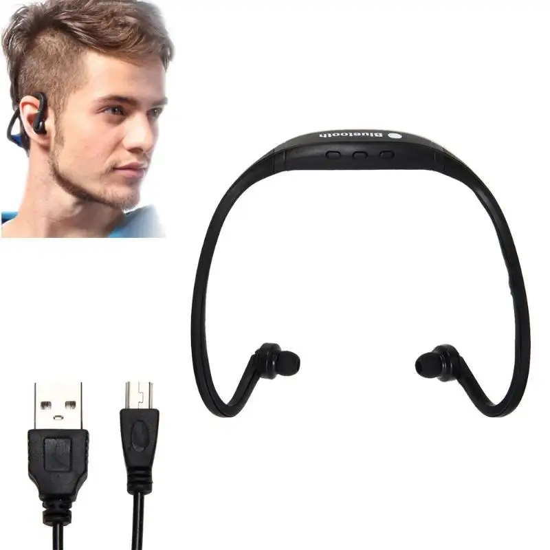 Портативные беспроводные Bluetooth стерео наушники спортивные музыкальные наушники для мобильного телефона планшета ПК ноутбука