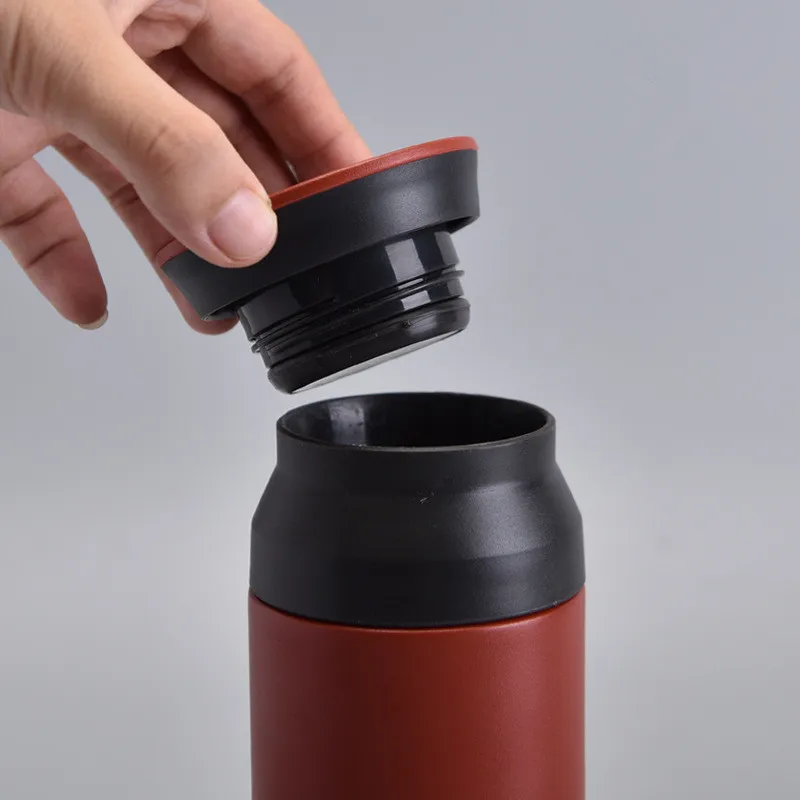 Горячая Распродажа 350 мл Классический двухслойный термос из нержавеющей стали с