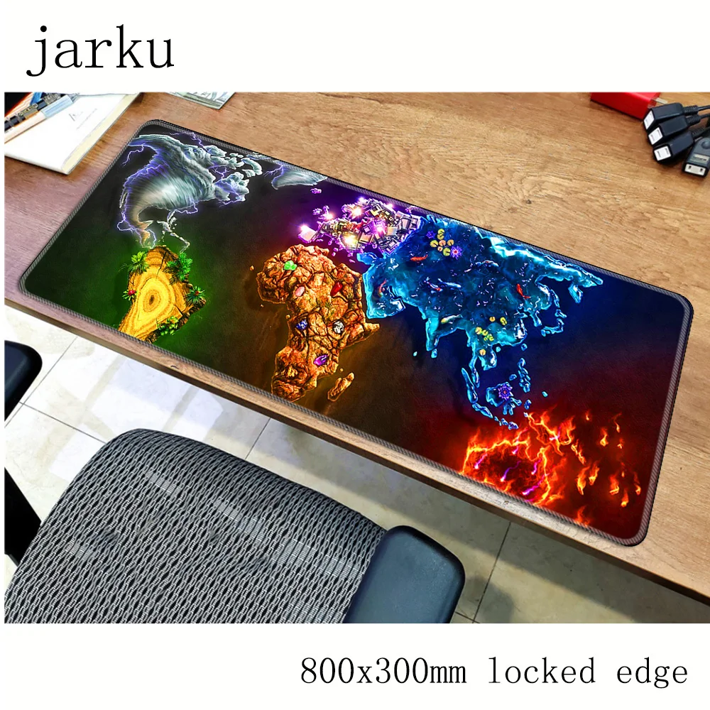 Модный геймерский коврик для мыши gel myking 800x300 мм большой игровой новые аксессуары