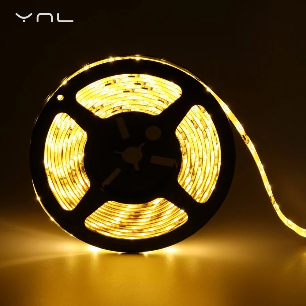 4 шт. YNL RGB SMD 2835 12 В светодиодный светильник Холодный теплый белый синий зеленый красный 5 м 300 светодиодный s светодиодный неводонепроницаемый fita светодиодный ленточный