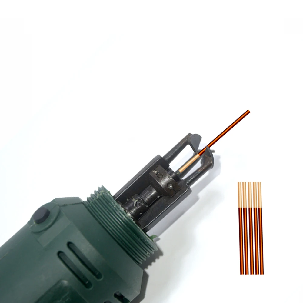 

Enameled Wire Stripping Machine, Varnished Wire Stripper, Enameled Copper Wire Stripper DF-6 110V/220V Electric scraper paint