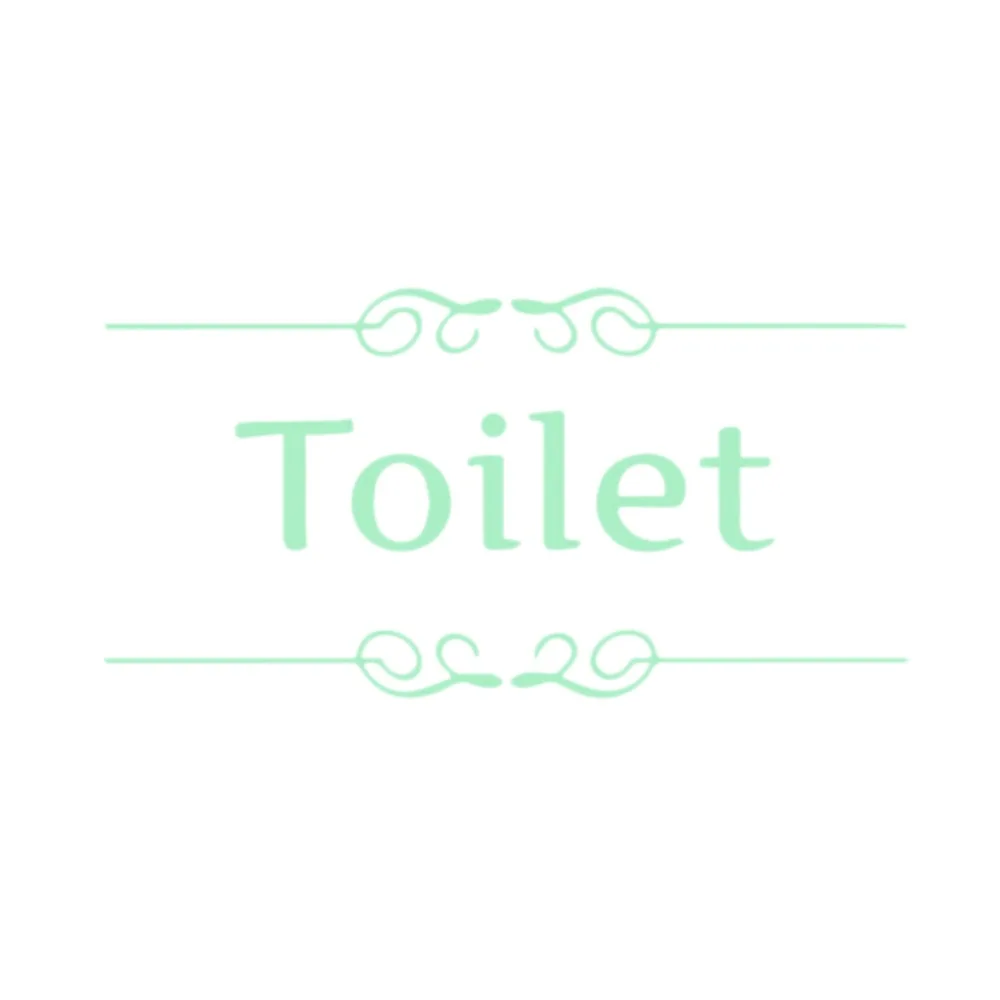 Светящиеся Настенные наклейки для ванной комнаты домашний декор двери комнатные