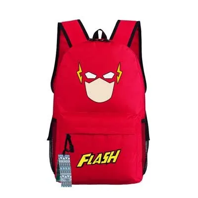 02 Новые комиксы флэш Школьный Рюкзак Bookbag унисекс на плечо дорожные сумки модные повседневные сумки подарок - Цвет: 02