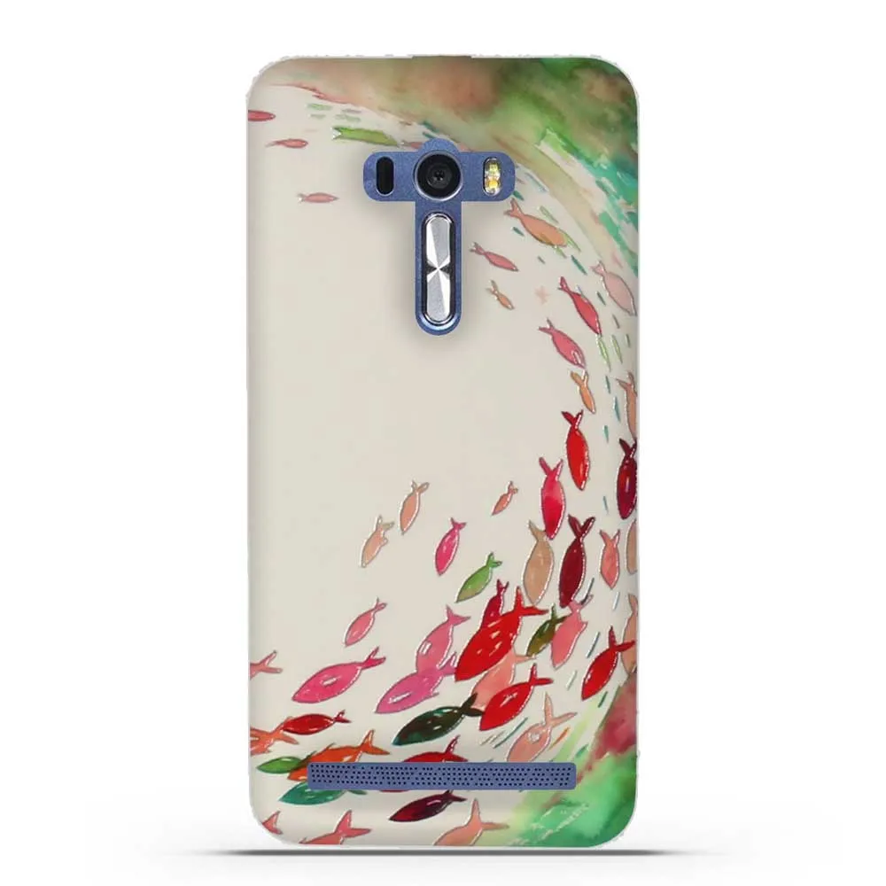 3D рельефный чехол для Asus ZenFone 2 Laser ZE500KL ZE500KG, мягкий силиконовый чехол для ASUS Zenfone 2 Laser 5," Z00ED Z00RD, чехол для телефона