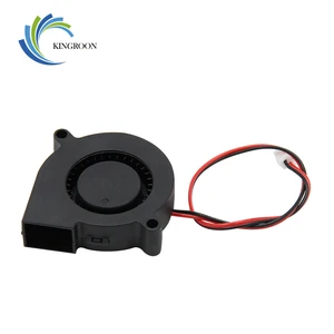 Охлаждающий Турбовентилятор KINGROON 40205015, 12 В24 В, бесщеточный вентилятор для 3D-принтера, 2 контакта, для экструдера, кулера постоянного тока, 50x50x15 мм