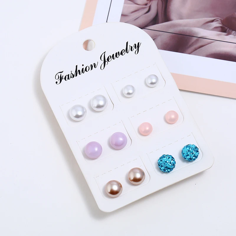 FLDZ 6 пар/компл. женские минималистичные темпераментные многоцветные