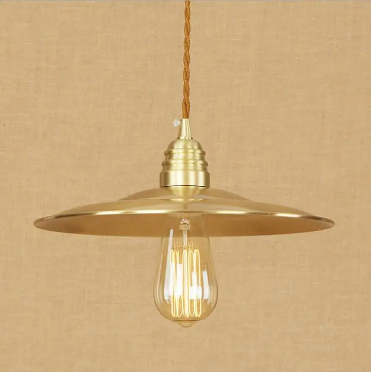 Aristocratic bronze chandelier simple bedroom living room pure copper decorative lamps european-style luxury palace vintage art | Лампы и