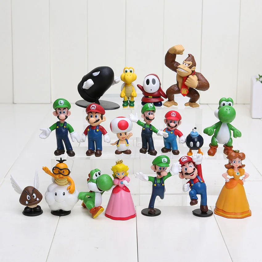 18style смешанный ПВХ Супер Братья Марио фигура Йоши динозавр фигурка cos|super mario bros