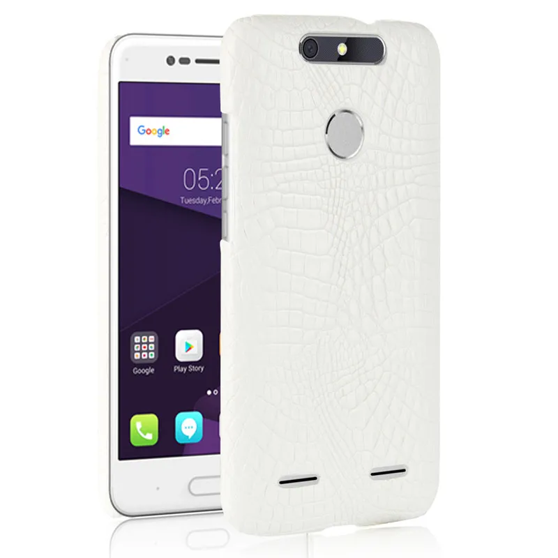 Жесткий чехол ZTE Nubia Z9 Mini Z9Max с крокодиловой текстурой из поликарбоната и