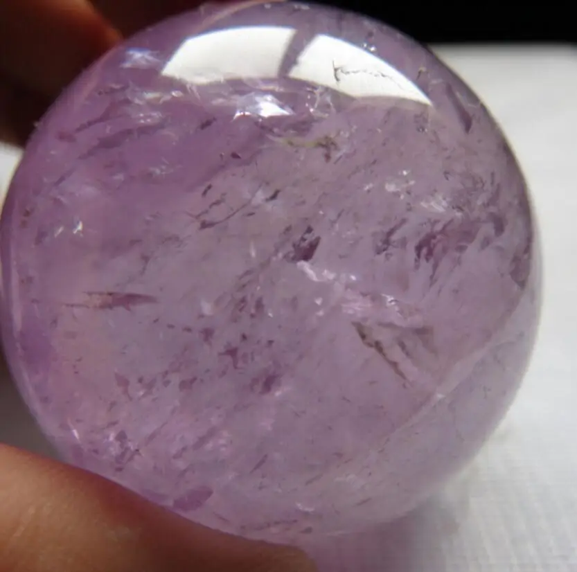 48 мм натуральный аметист Радужный кварц хрустальный шар | Дом и сад