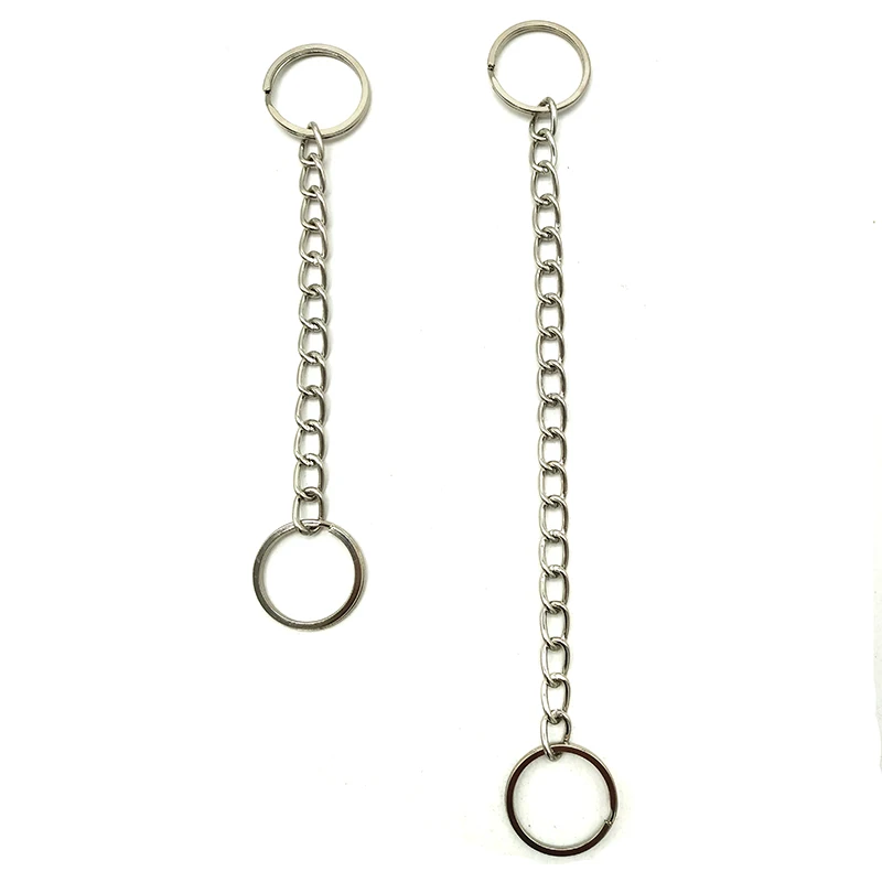 Штаны ручной работы Цепь Металлический раздвоенный брелок Соединительный Ключ