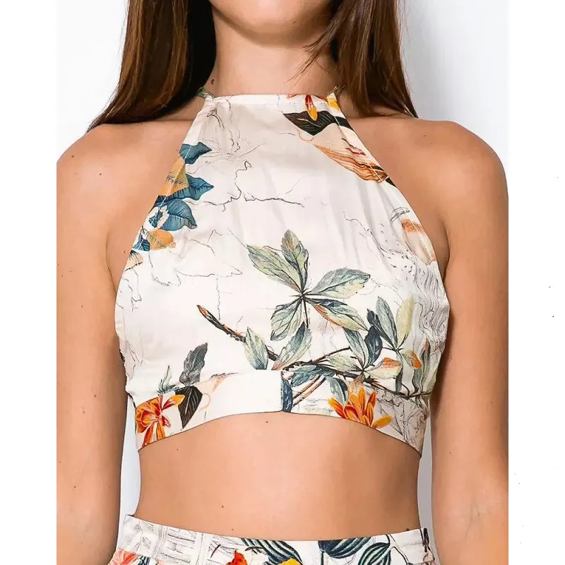 2 предмета сексуальное длинное платье без рукавов с принтом 2018 женские летние