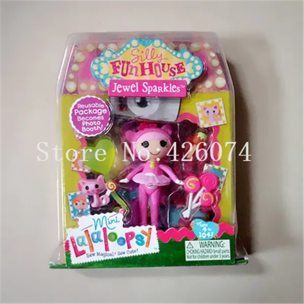 Новая мода Мини Lalaloopsy фигурки Куклы для девочек детские игрушки украшения детские подарки