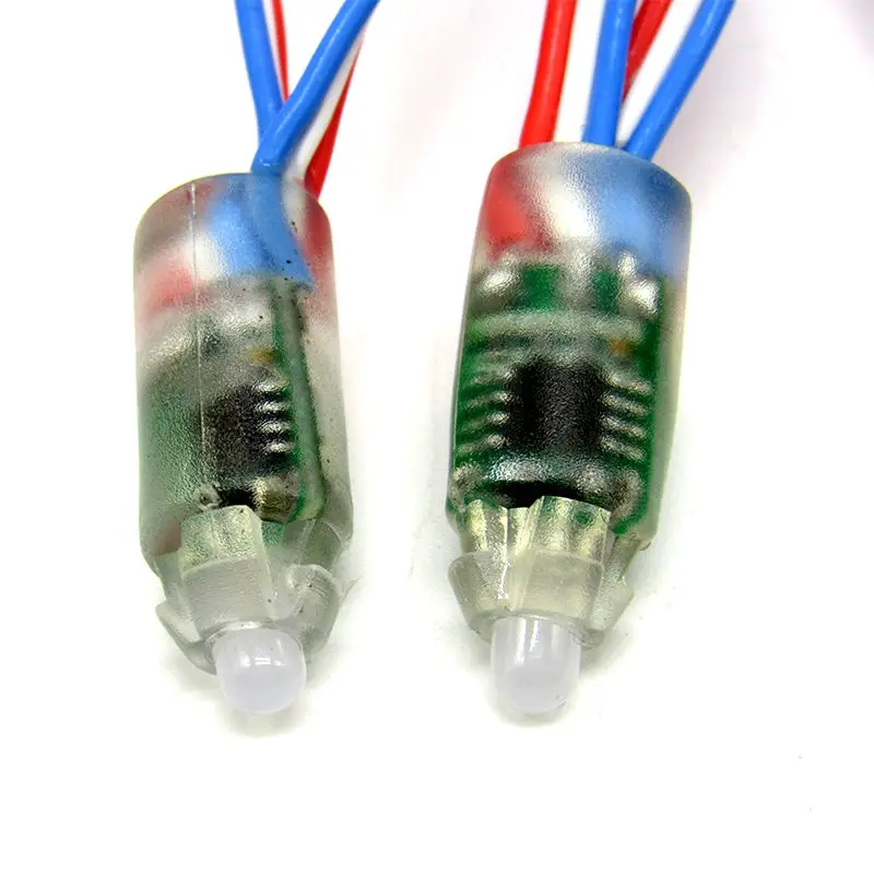 Светодиодный пиксельный rgb модуль WS2811 5 в 9 мм 50 светодиосветодиодный s/string круглая