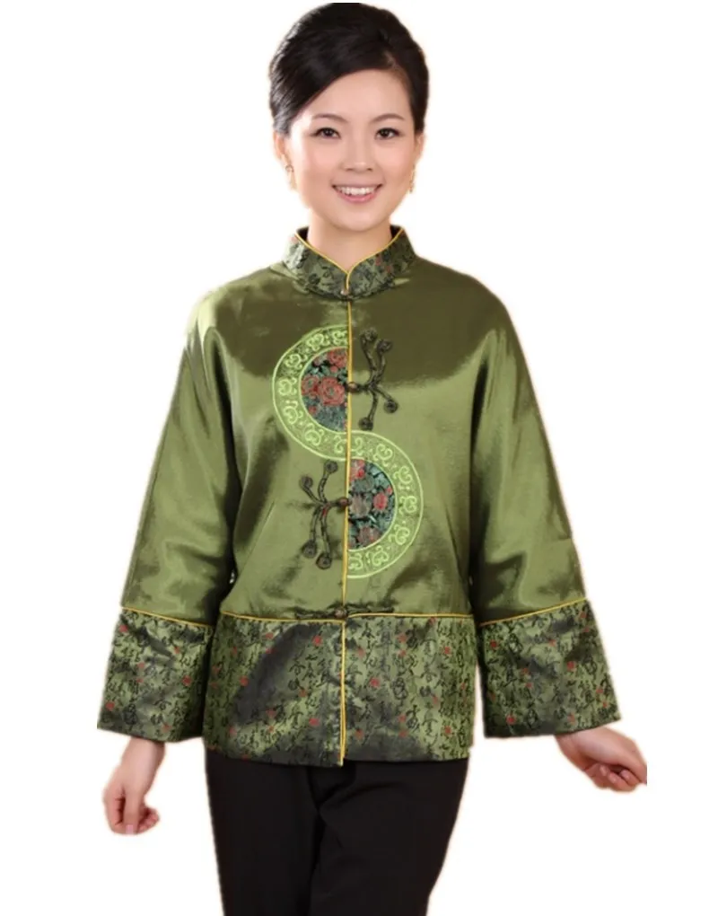 Shanghai Story new arrival Wool Jacket Chinese Women's blouses Embroider shirt Flowers chinese style blouses Size M-3XL 2261