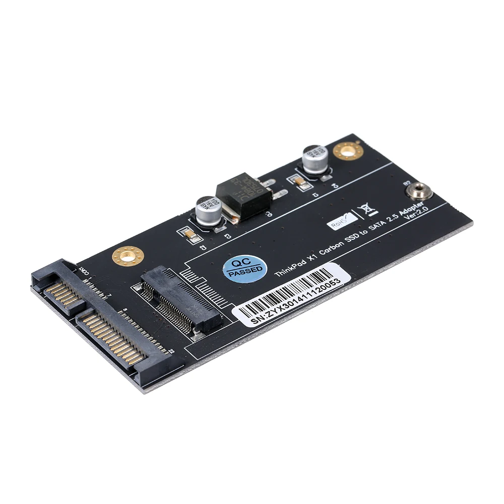 20+6 Pin SSD to SATA 2.5&quot Adapter Card Converter For Lenovo Thinkpad X1 Carbon | Компьютеры и офис