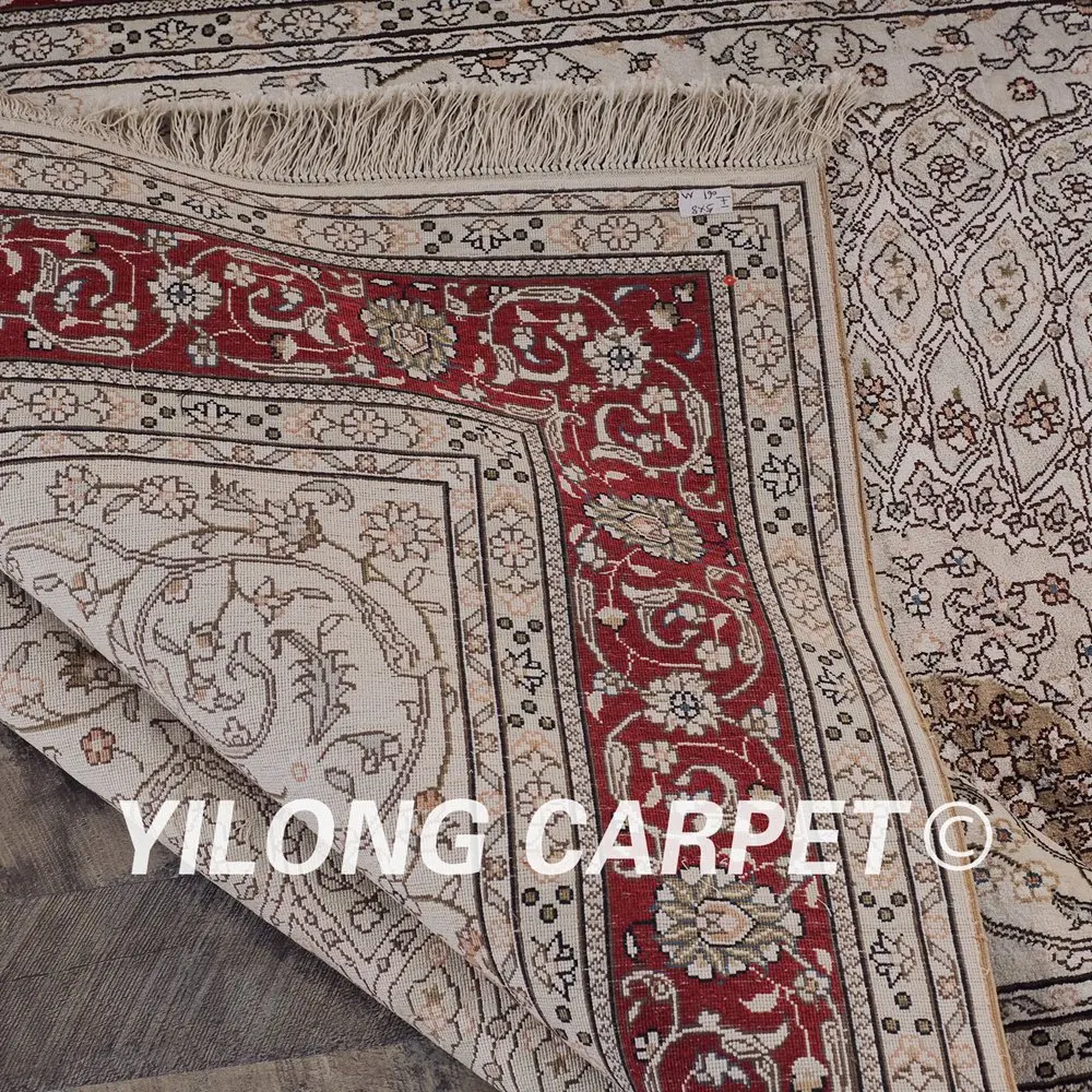 YILONG 5 'x 8' clsaaical персидский шелковый ковер с узором для гостиной изысканный
