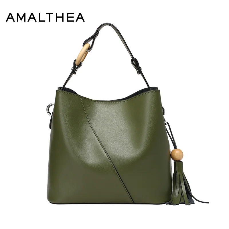 Амалфеи Брендовые женские Сумочка Композитный сумка кисточкой Повседневное Tote
