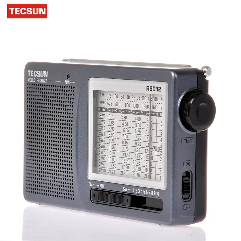 TECSUN R 9012 R9012 12 Диапазон FM/AM/SW радио многополосные радиоприемник Портативный лучший
