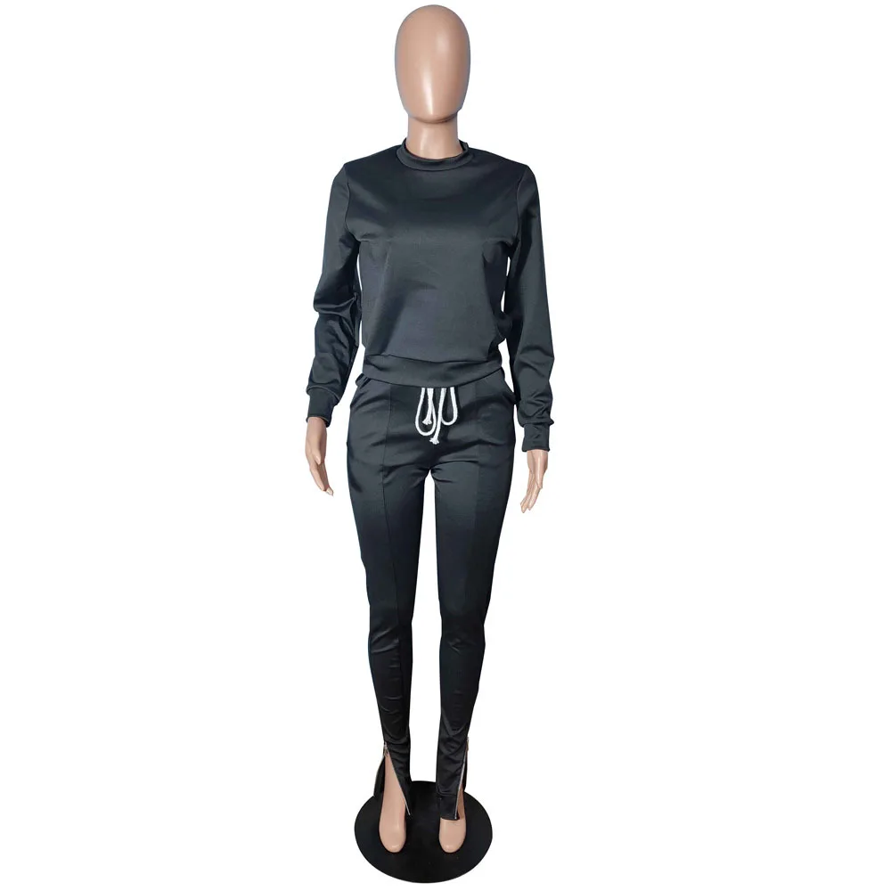 Комплект из двух предметов со штанами 2018 женский костюм Байкерский комплект 2