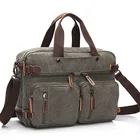 Холщовые мужские сумки Bolso Hombre деловой мужской портфель повседневная сумка для ноутбука Мужская сумка через плечо большой маленький размер