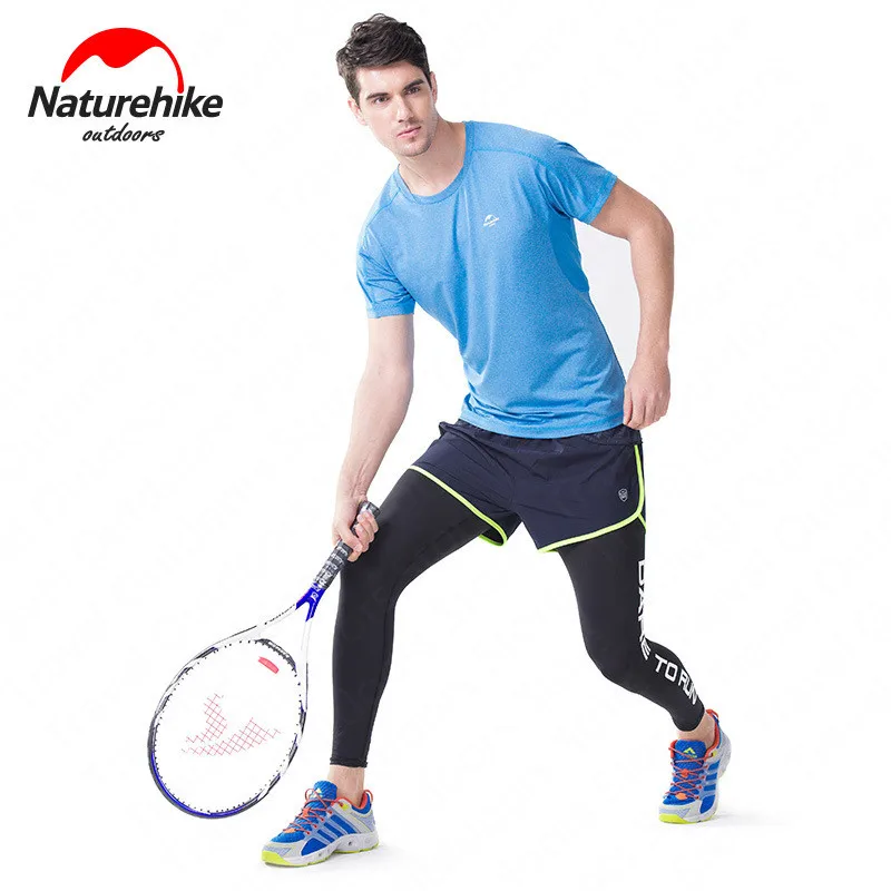Спортивная футболка Naturehike с быстросохнущим коротким рукавом крутая дышащая