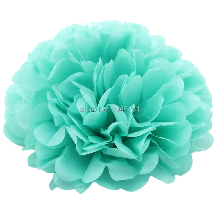 Мятный Серебряный свадебный Декор поставки ткани кисточкой Гирлянда бумажные